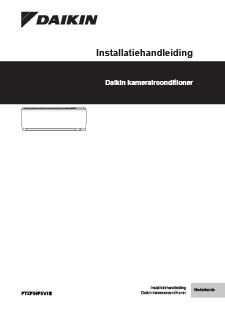 FTXF50F_Installation manual_3PNL748643-13M_Dutch download
